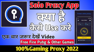 Soloproxy app|Soloproxy app Kaise Use Kare|How To Use Solo Proxy App|Solo Proxy Vpn App|Soloproxy