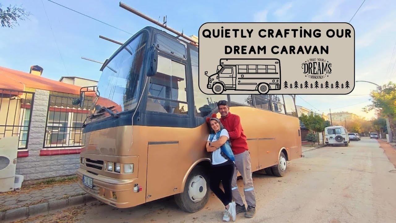 Silent Caravan Build  🚐✨ | Caravan Making: 73