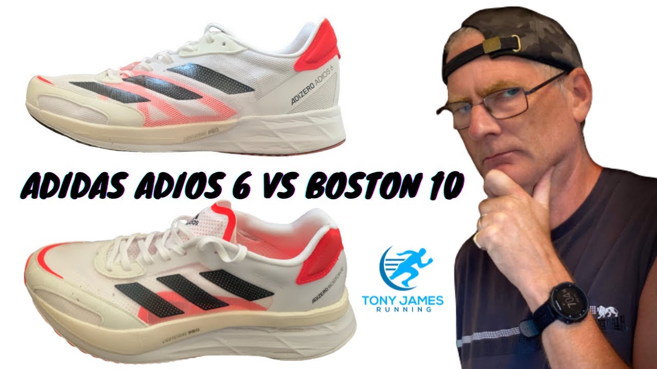 administración Útil autor Adidas Adios 6 v Boston 10 | A Runners Review | WHICH is THE BEST Long Run  Shoes 2021? - YouTube