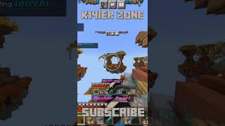 He flew 3 Times on Hyperlands Skywars in Minecraft 🫢#minecraft #skywars #fyp #pvp #hyerplandsmc #mc