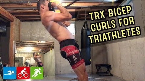 TRX Bicep Curls for Triathletes with Dave Erickson