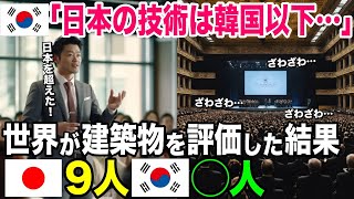 【海外の反応】韓国「建築技術は日本より上！」世界が建築物を評価した結果… 【日本のあれこれ】