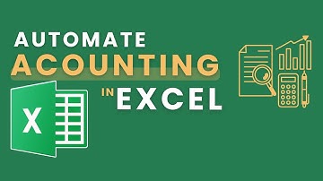 Accounting in Excel | Automate Ledger, Trial Balance, balance Sheet and Cashflow Statement