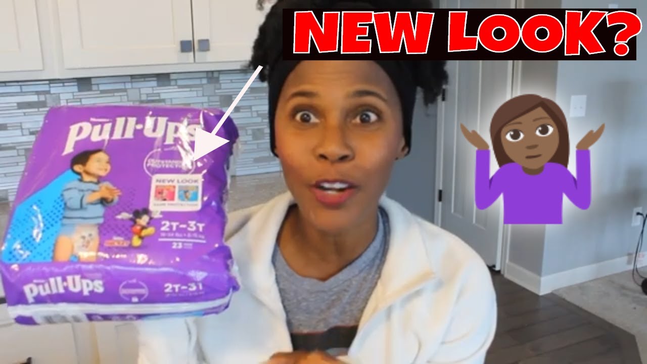 UNBOXING Pull-Ups Mickey Mouse Training Pants NEW LOOK!| Disposable Training Pants NEW LOOK?