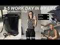 630am work day vlog  95 office job productive morning to night routine  feeling unmotivated