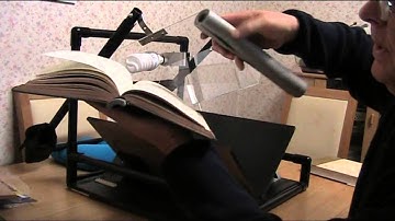 The Easy Book Scanner Part 3 - Lighting, Book Preparation, Cameras and Cover