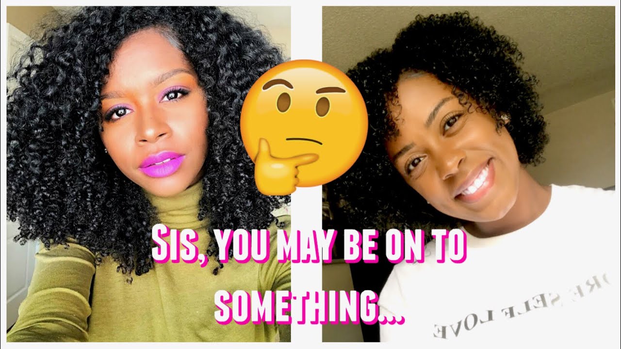 I TRIED FOLLOWING A MAHOGANY CURLS HAIR TUTORIAL!