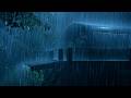 (NO ADS) Heavy Stormy Night with Torrential Rainstorm & Very Huge Thunder On Tin Roof for Sleep #4