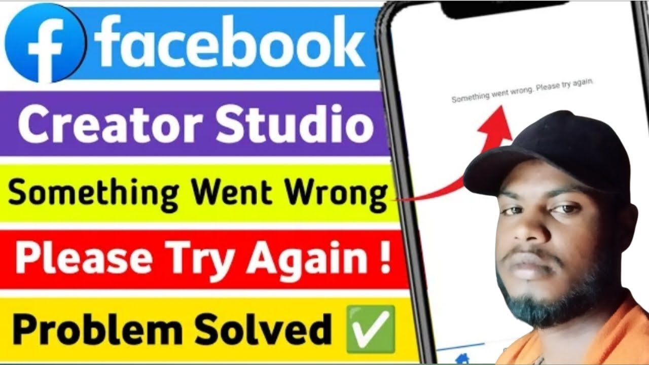 Creator studio something Wait wrong problem |Facebook Creator Studio login problem Zakir ht support