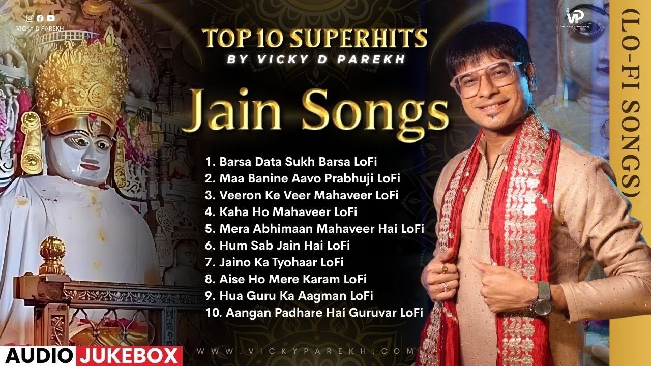 Superhit Jain Lofi Songs | Audio Jukebox | Peaceful Jain Bhajan in Lofi Vibes | Vicky D Parekh
