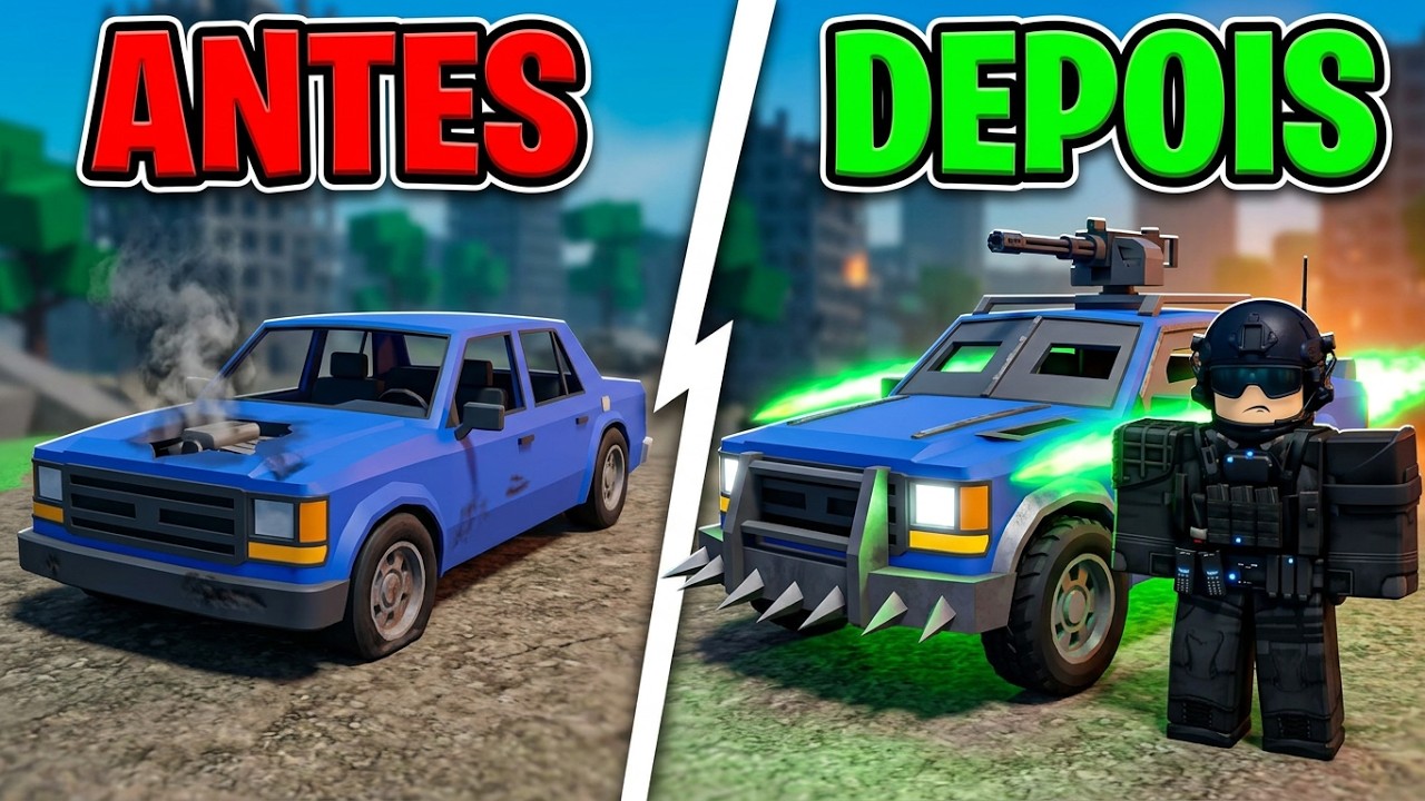 TUNEI MEU CARRO com a NOVA ATUALIZAÇÃO do Sobreviva ao Apocalipse! 🚗