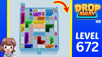 Drop Away Level 672 Solution Walkthrough