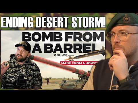 The Bunker Busting Howitzer Bomb that Ended Desert Storm - Royal Marine Reacts