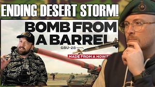 The Bunker Busting Howitzer Bomb that Ended Desert Storm - Royal Marine Reacts