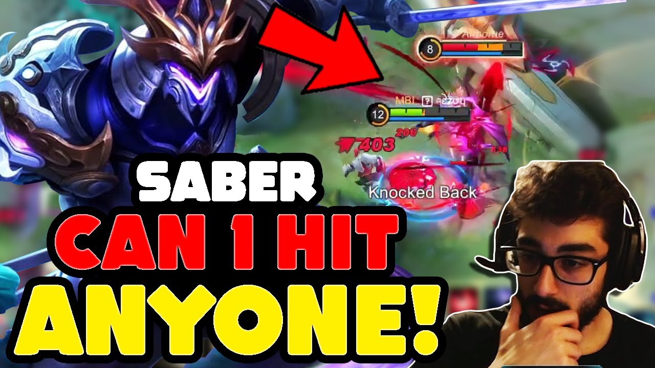 BTK MOBAZANE 1 SHOT SABER BUILD | Mobile Legends