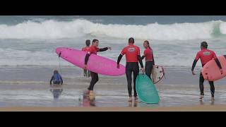 Des cours de surf tout en humour! Seignosse - Plage des Casernes