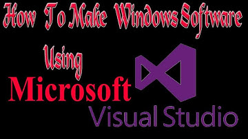 How to make windows Software / Windows Form Application using visual studio 2015