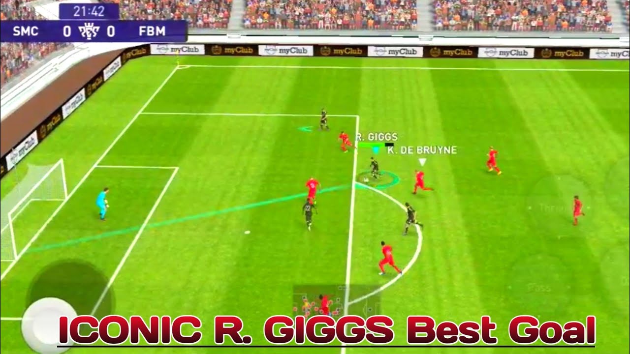 Pes 2021 gameplay ||  iconic R. GIGGS || MegaMOD Gaming || 