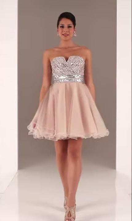 9359 nude ML Homecoming Dress