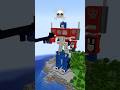 Minecraft Optimus Prime Build Battle: Noob to God 🚀