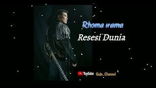 Rhoma Irama - Resesi Dunia (  Audio )