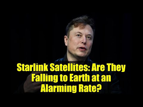 Starlink Satellites: Are They Falling to Earth at an Alarming Rate?