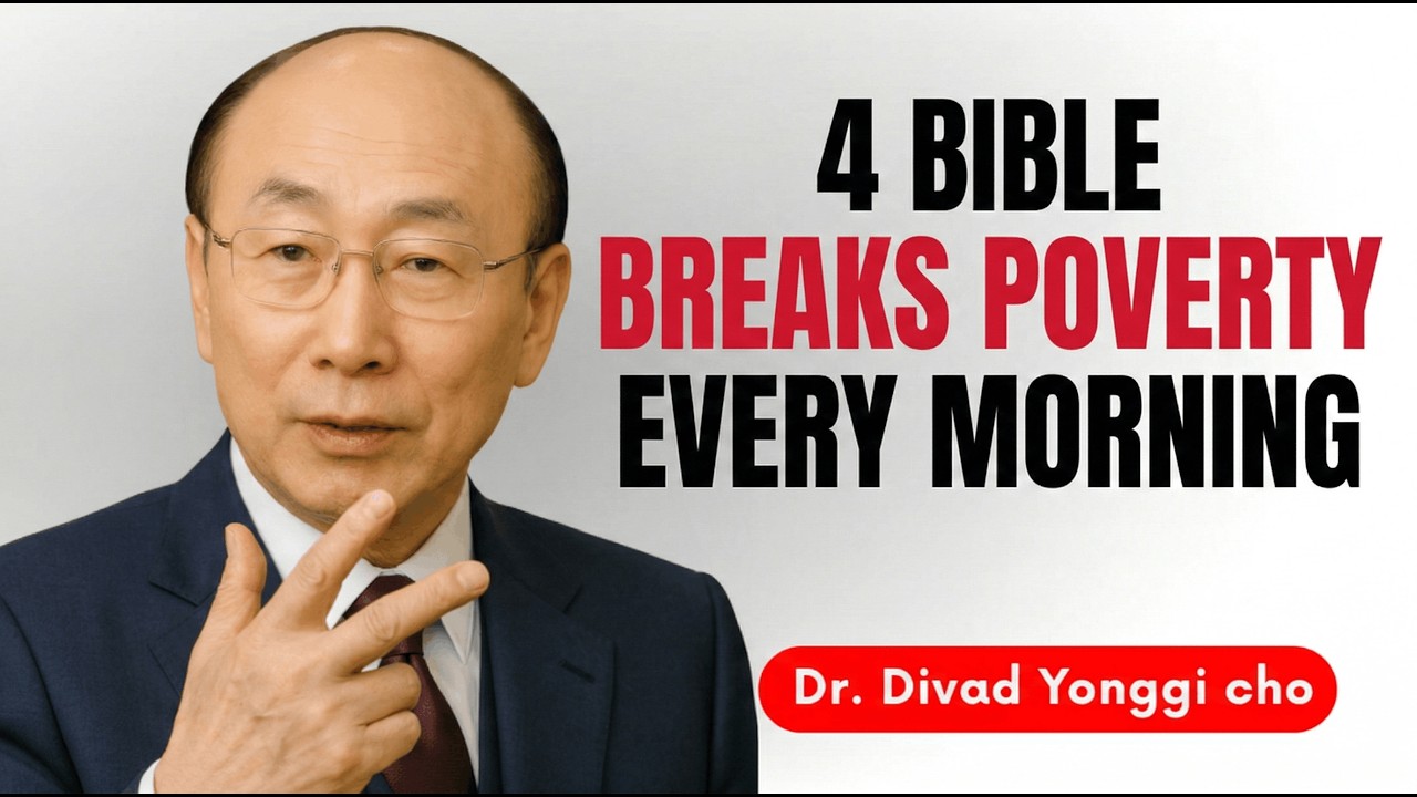 4 Bible Verses That Break Generational Poverty When Spoken Over Your Money  | Dr. David Yonggi Cho