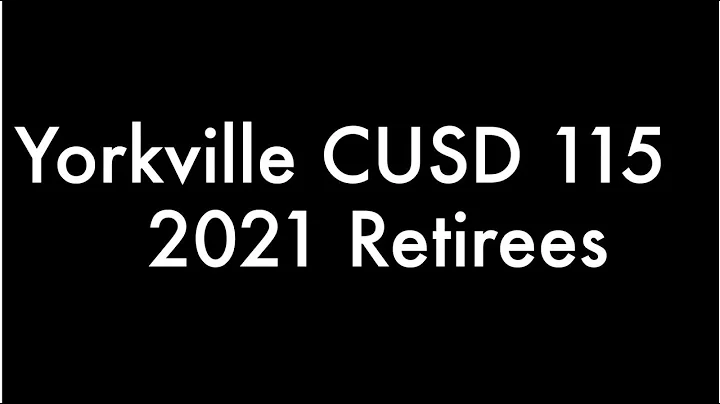 Yorkville CUSD 115 2021 Retirees