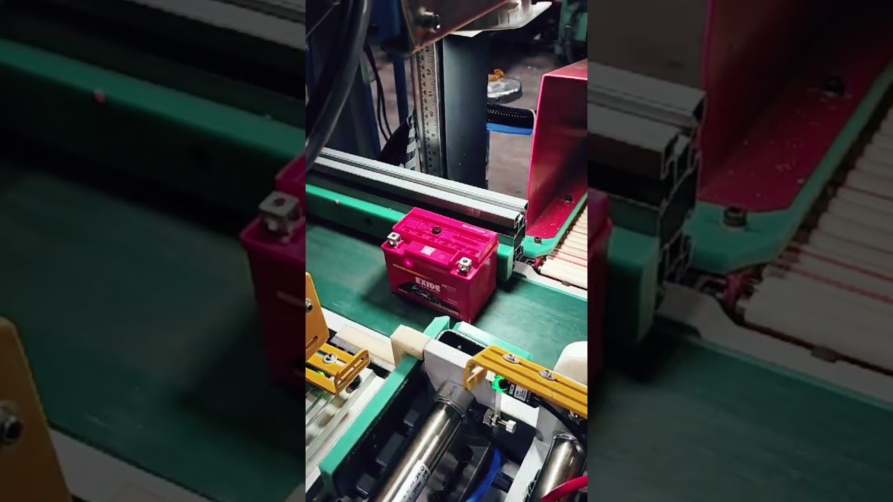 Exide Battery Laser Marking machine by Speed Laser and Automation#lasermarkingmachine #exide#lithium