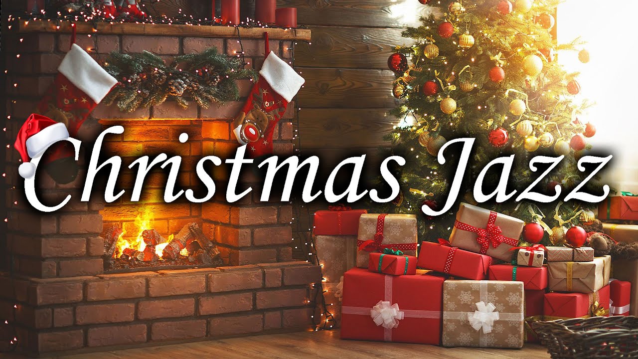 Smooth Jazz Christmas Music 🔥 Fireplace Jazzy Songs Mix 2022 🔥 Jazz