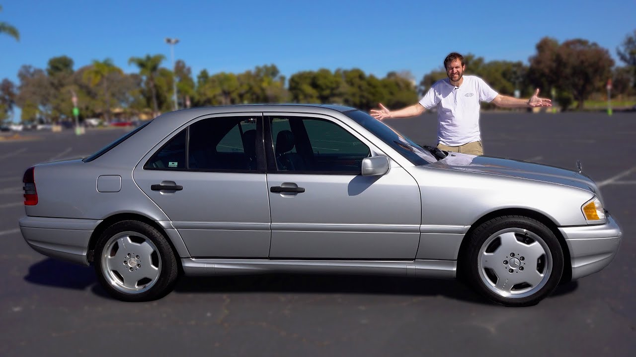 The Mercedes-Benz C43 AMG Was Insane in the 1990s - YouTube