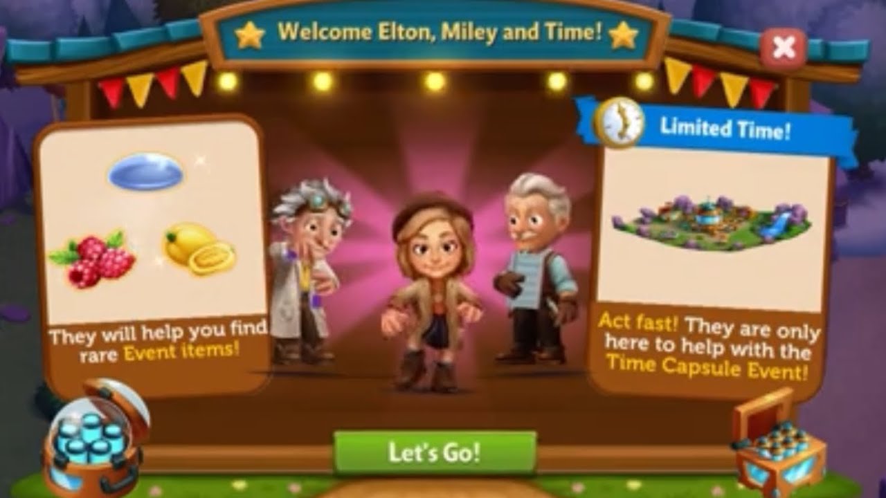 FarmVille 2 Country Escape⚡️Time Capsule Event BEGINS! 