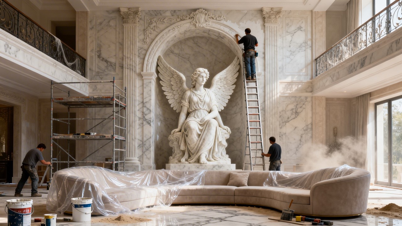 Top 4 Artistic Plaster Wall Art for Contemporary Luxury Homes !