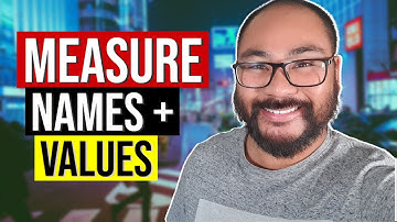 Tableau Measure Names And Measure Values | Tableau Budget Vs Actual Dashboard | Dual Axis Chart