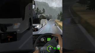 “Dangerous Mountain Road Bus Drive 😳”#busgame #eurotrucksimulator2 #gaming #bussimulatorultimate