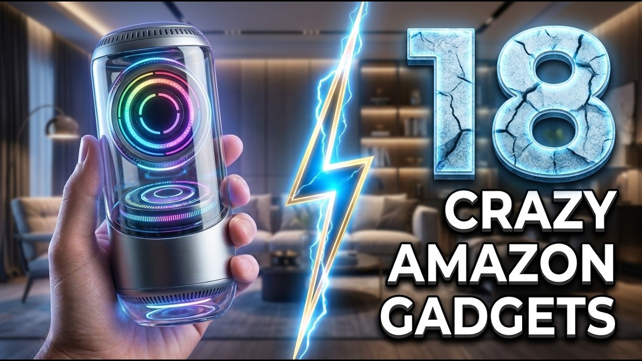 18 Crazy Amazon Gadgets That Will Blow Your Mind - YouTube