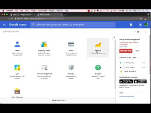 Adding a New user to Google Suite