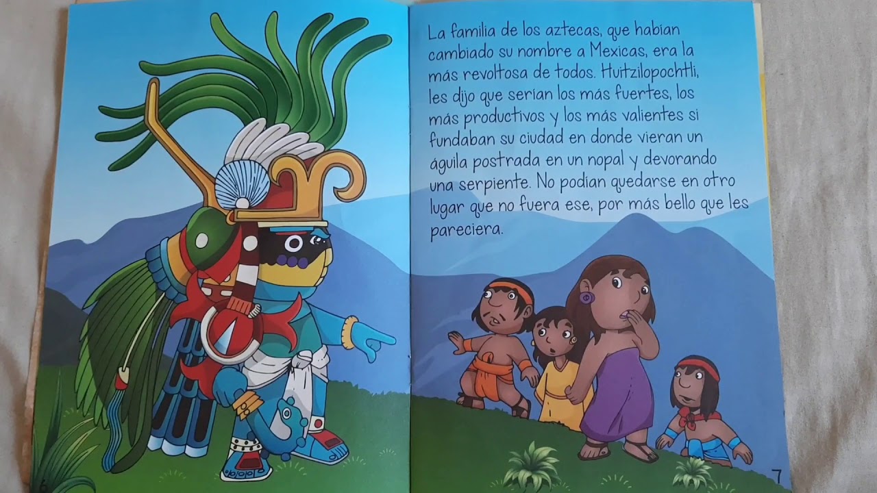 Cuento De La Conquista De Mexico Tenochtitlan Para Niños