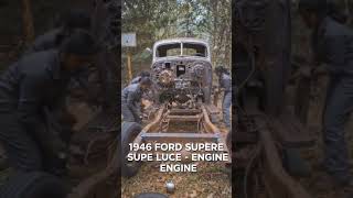 💚From Jungle Scrap to Luxury Legend  1946 Ford Super Deluxe Full Restoration 💛 #shorts #trending #ai