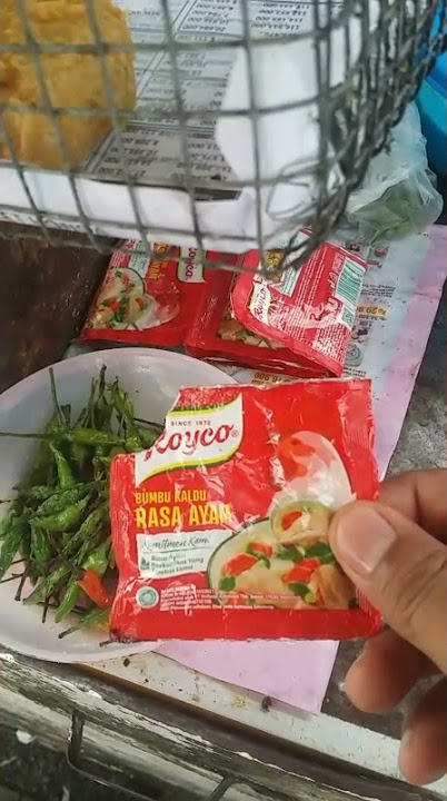 Royco Bumbu - Gorengan Cabe Hijau enak
