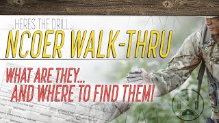 Here's The Drill - NCOER Walk Thru