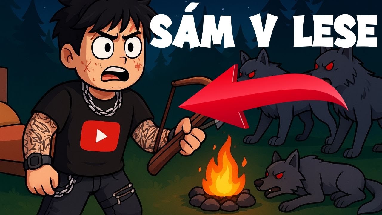 Dokážu PŘEŽÍT v LESE který je plný VLKŮ?! 🌲😬 | Roblox #009