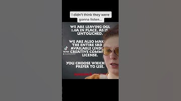 WIZARDS HAS MADE THE OGL AND THE SRD CREATIVE COMMONS?! DID THE DND COMMUNITY JUST WIN?!