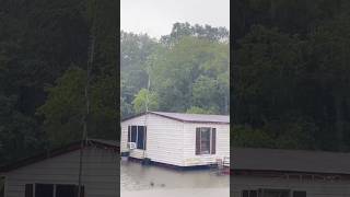 Flooding from Tropical Storm Arthur #shorts #weather #flood
