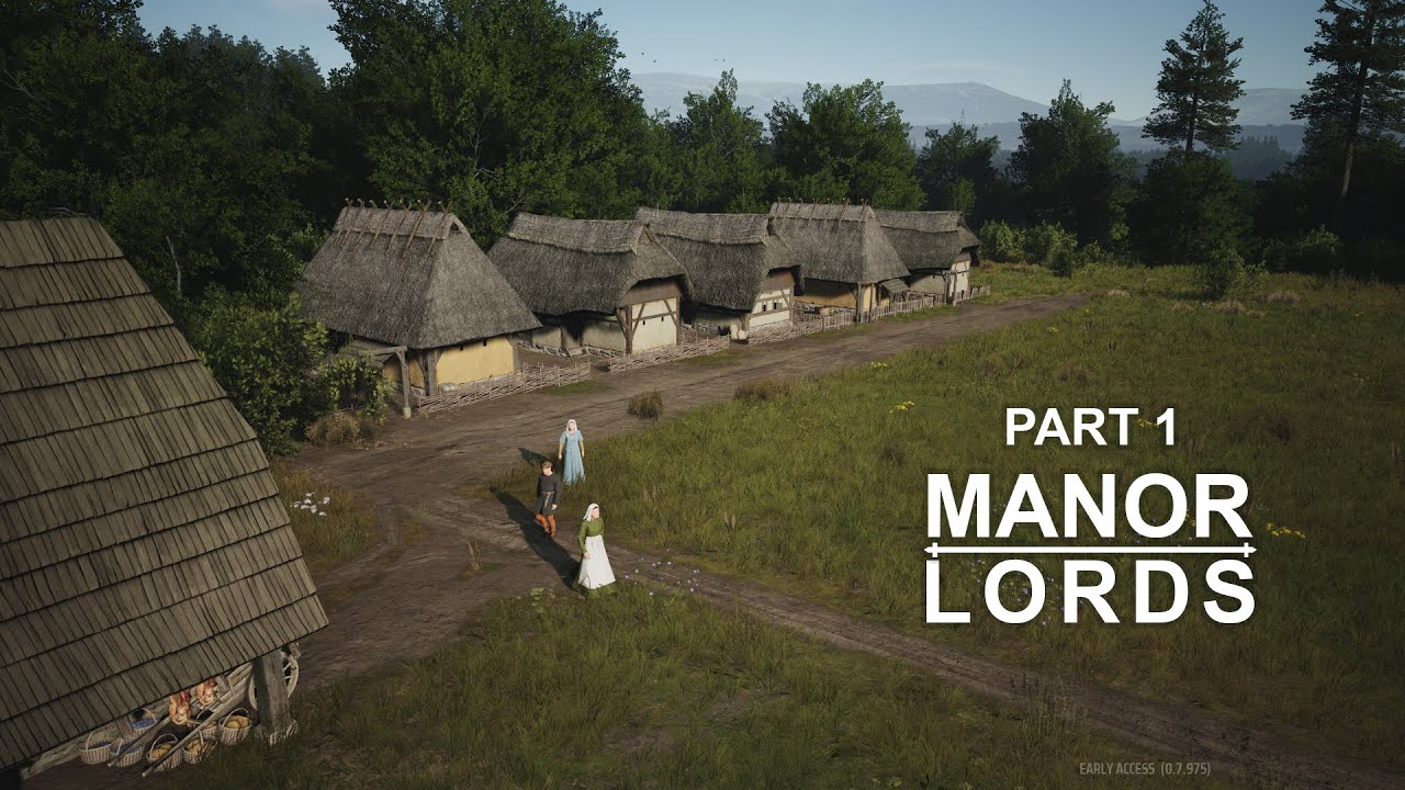 BUILD OUR OWN VILLAGE || LIKE CITY SKYLINE 2 AND LORDS MOBILE || MANOR ...