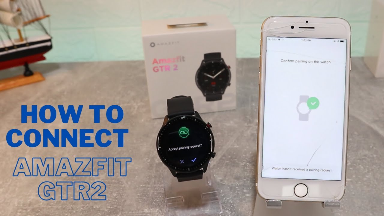 How to pair Amazfit GTR 2 to phone? Connect Amazfit GTR 2e to phone with  Zepp app 