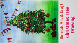 How to Draw And Colour A Christmas /Tree for Christmas/Christmas Tree Drawing/ Easy Drawing#150 screenshot 2