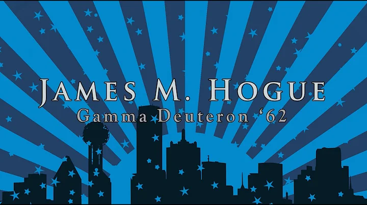 AEPi Honors James Hogue