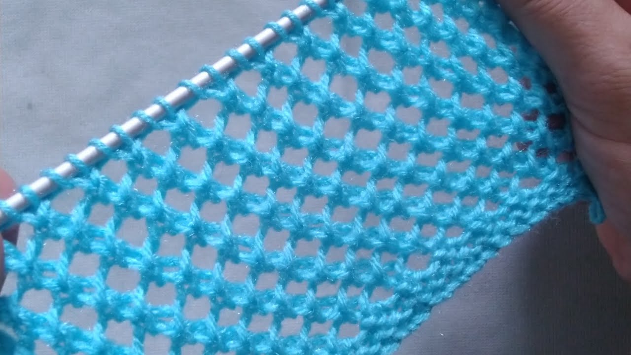 Узор для вязания всего в 2 ряда для шарфа, жакета, свитера. #вязать #вязание #ручнаяработа #вязан...
