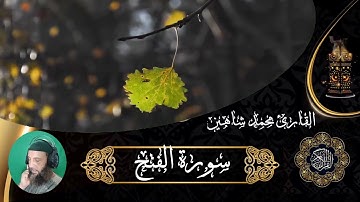 تلاوة عطرة من سورة الفتح- القارئ محمد شاهين